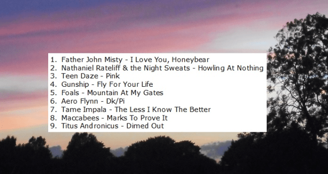 july august playlist