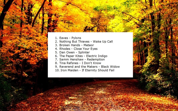 playlist sept-oct 2015