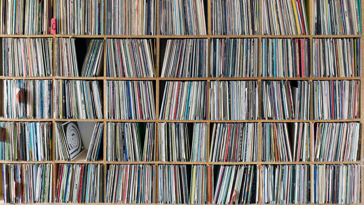 record wall