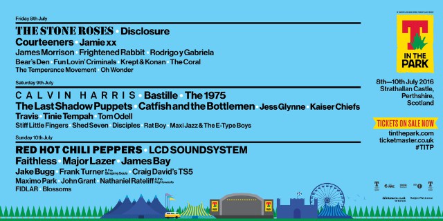 t-in-the-park-2016-lineup